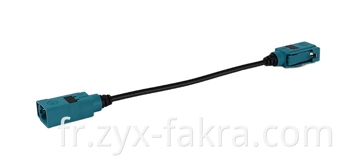 Single FAKRA Straight Male Connector Waterproof